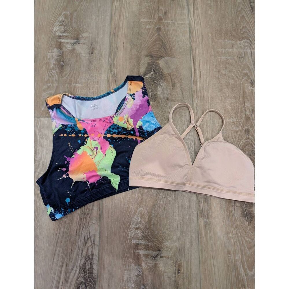 Justice Wonder Nation Bras | Sports Bra Adjustable Bra | XL